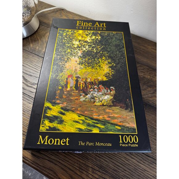 Robert Frederick Fine Art Collection Puzzle Monet The Parc Monceau 1000 pieces - Picture 2 of 4